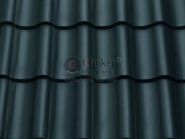 Tigla ceramica Klinker TG 10 - Schieferschwarz